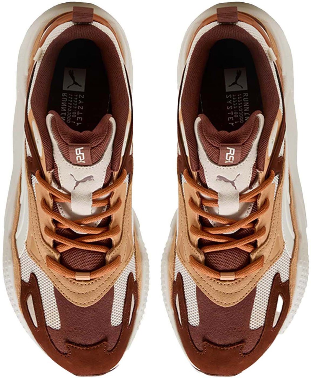 Puma Puma RS-X Sneaker Bruin Blauw