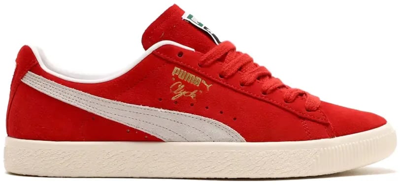 Puma Puma Clyde OG Red Puma White Wit