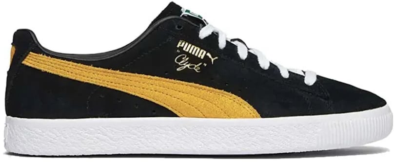 Puma Puma Clyde OG Black Yellow Zwart