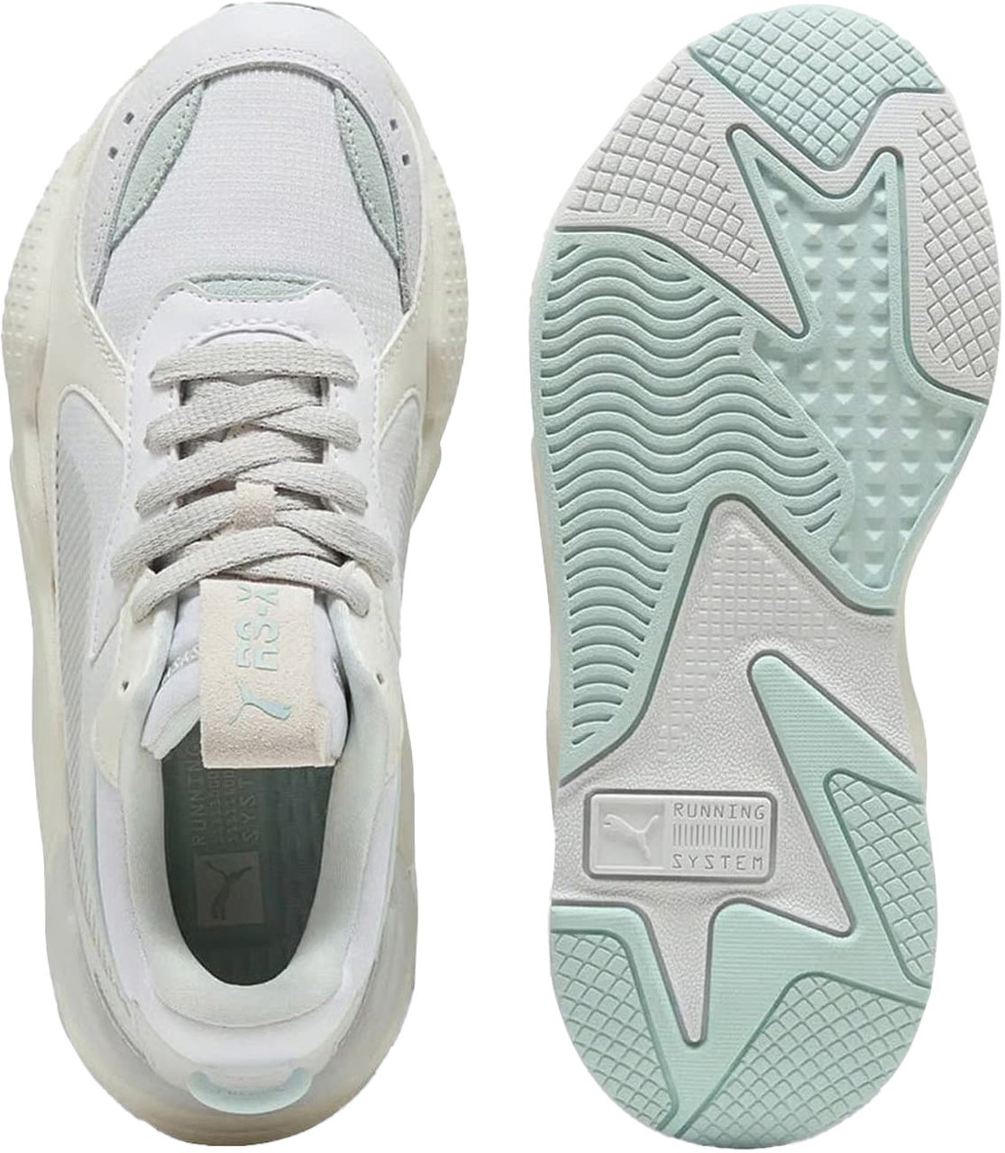 Puma Puma RS-X Soft Dames Sneaker Blauw Blauw
