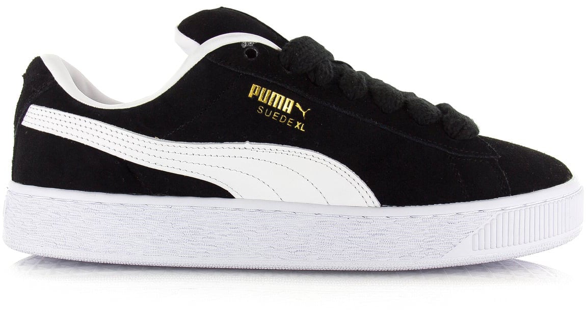 Puma - Suede XL | black white Zwart
