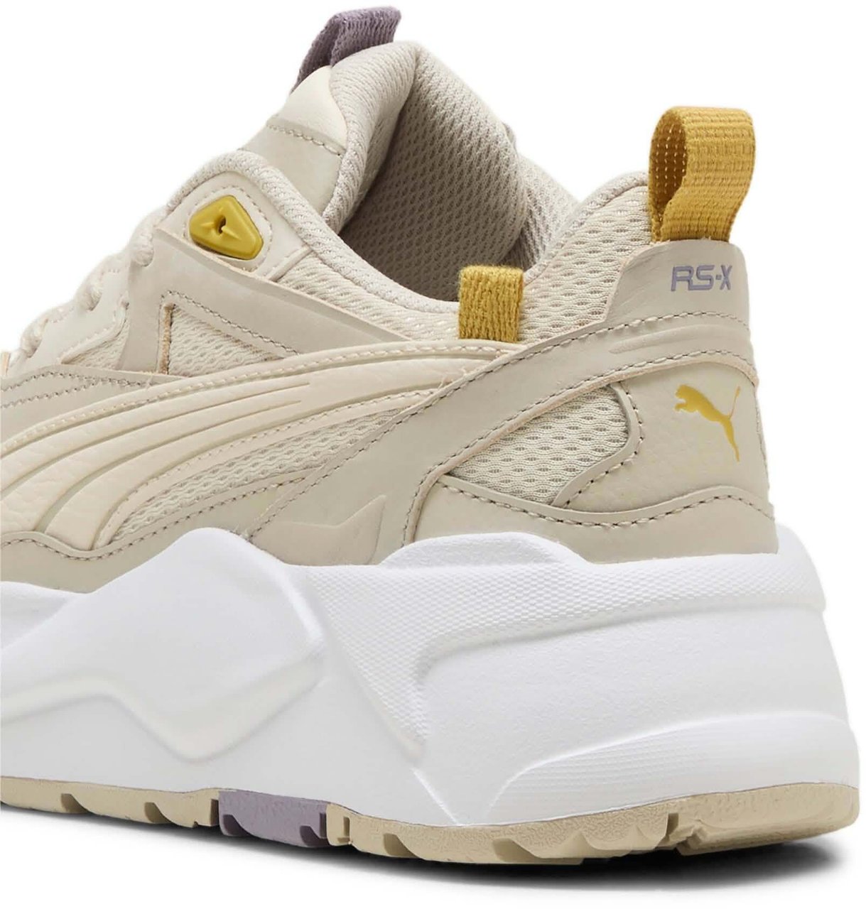 Puma Puma RS-X Efekt Sneaker Dames Crème Blauw