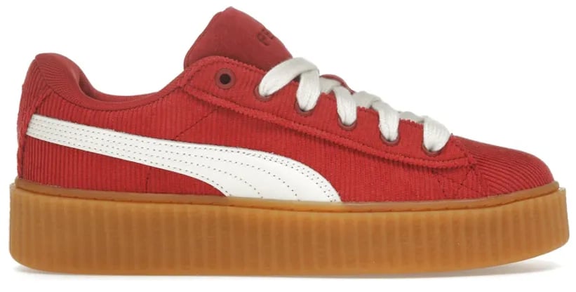 Puma Puma Creeper Phatty Rihanna Fenty Corduroy Red Rood