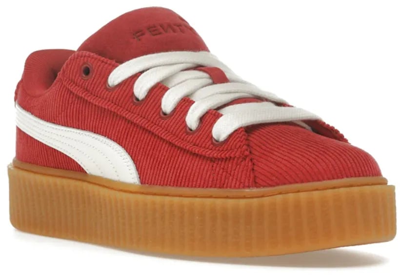 Puma Puma Creeper Phatty Rihanna Fenty Corduroy Red Rood