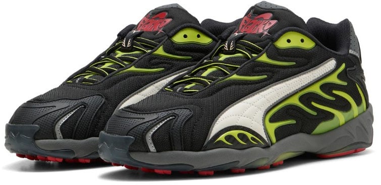 Puma Puma Inhale A$AP Rocky Black Lime Pow Zwart