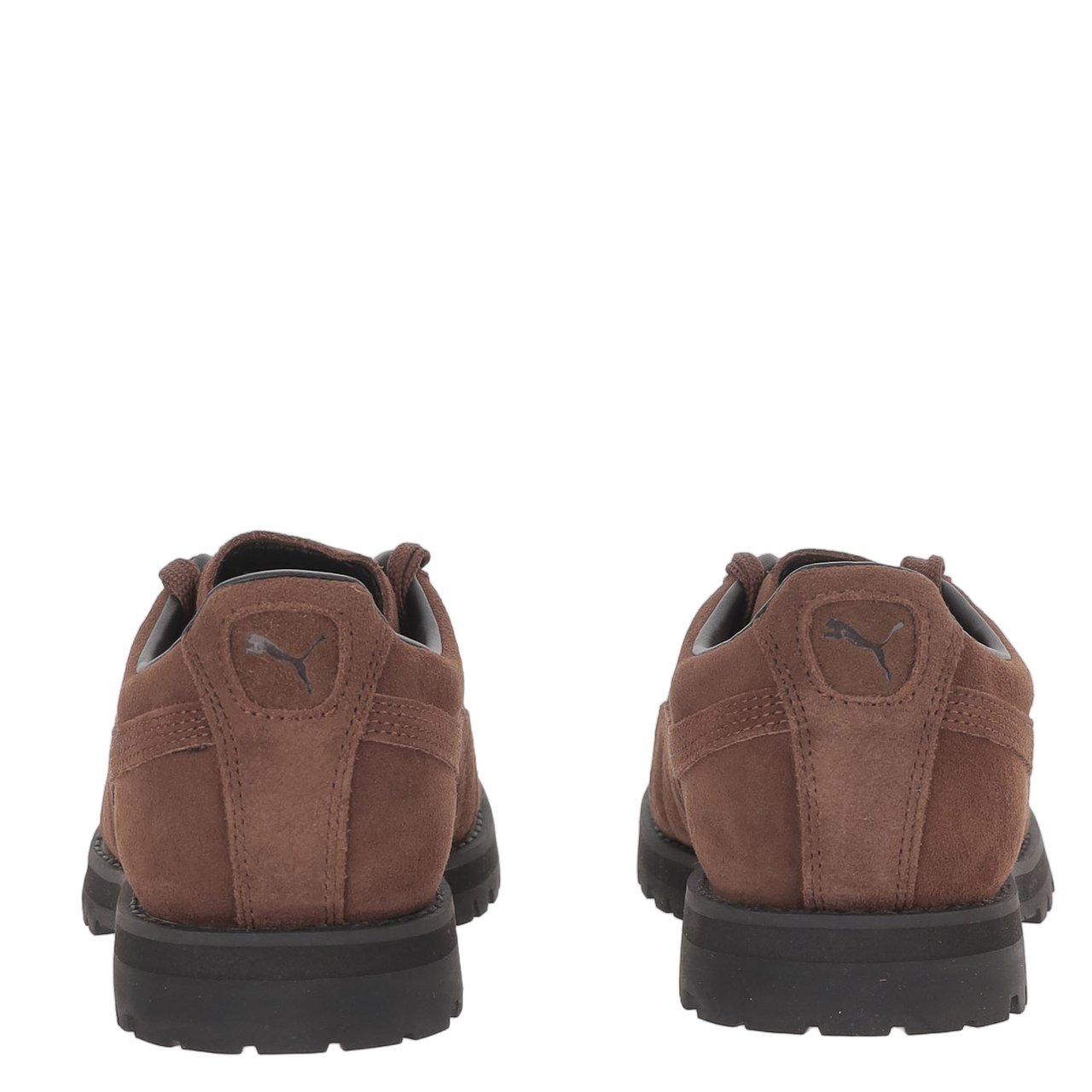 Puma Vibram Suede Sneakers With Round Toe And Front Lacing Bruin