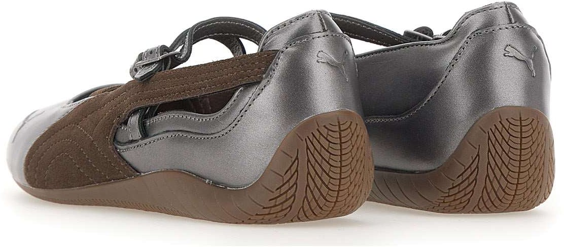 Puma Flat Shoes Brown Taupe