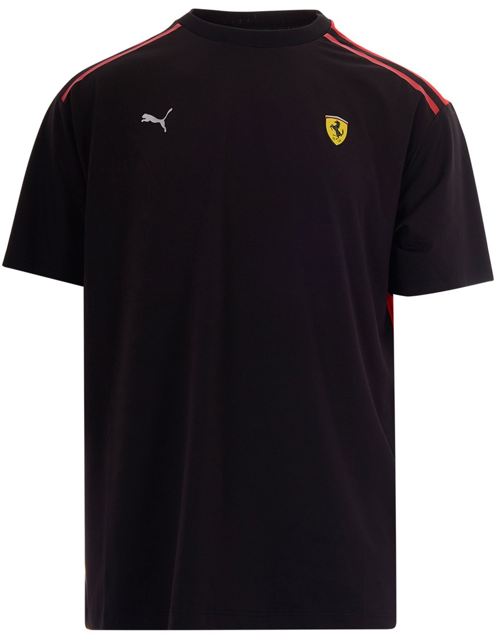 Puma T-Shirts And Polos Black Zwart