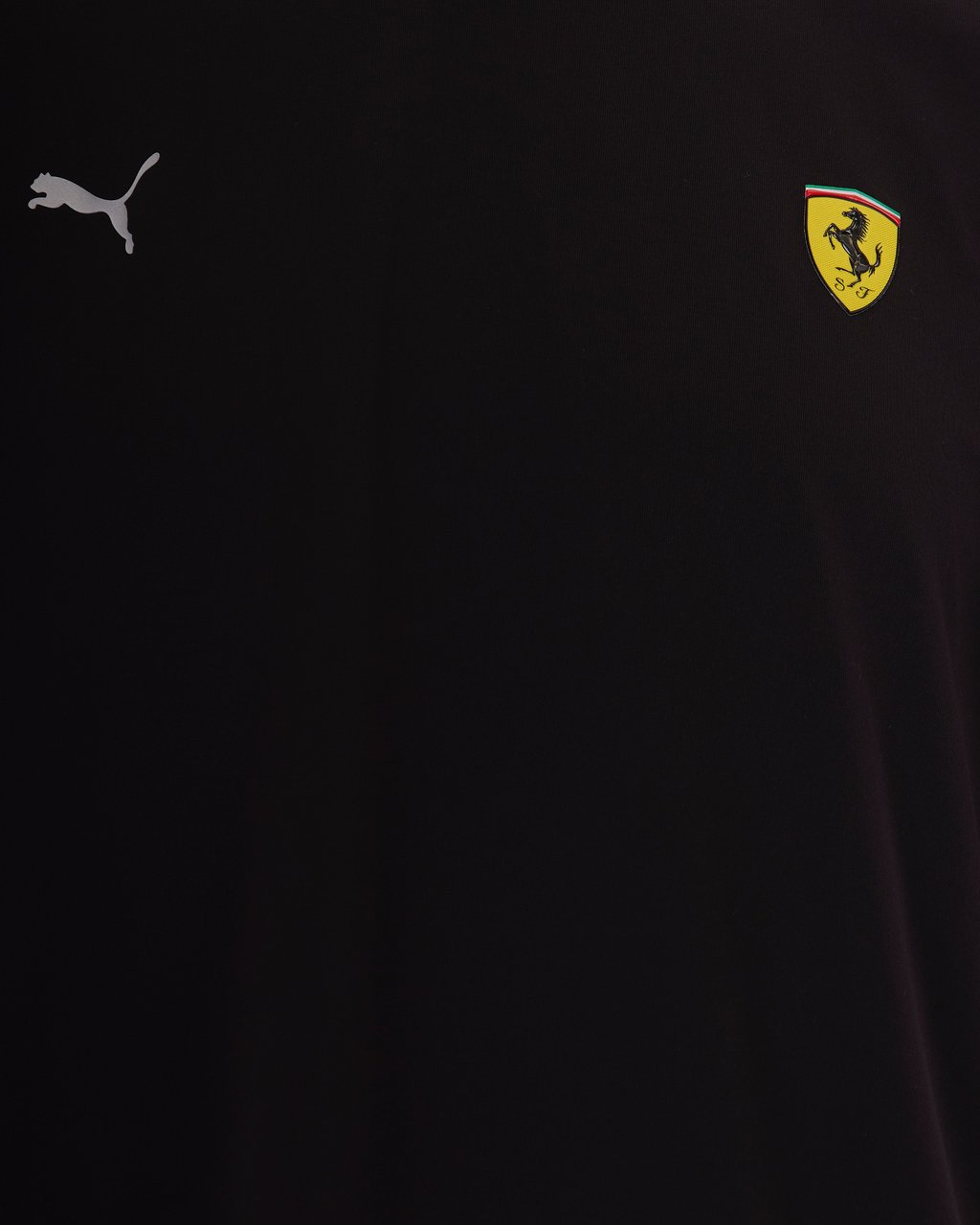 Puma T-Shirts And Polos Black Zwart