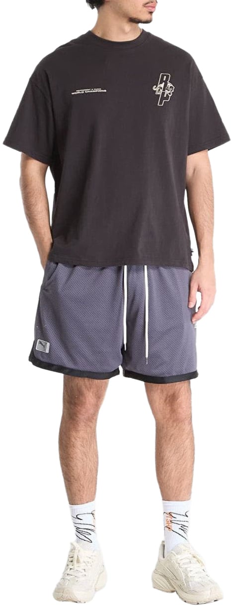 Puma T-Shirts And Polos Black Zwart