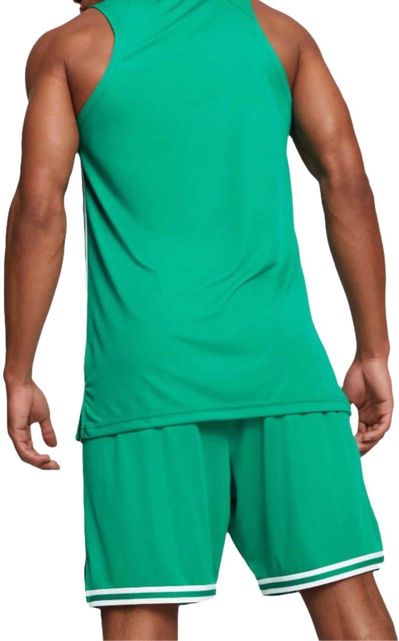 Puma Puma Hoops Basketbal Shirt Heren Groen Groen
