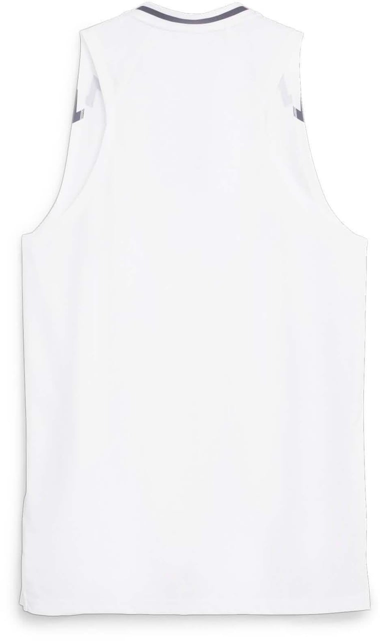 Puma Puma Hoops Basketbal Shirt Dames Wit Wit