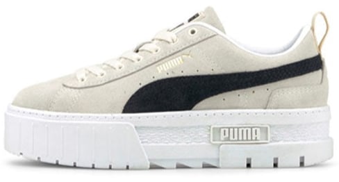 Puma Mayze Wn's Beige Zwart Wit Beige