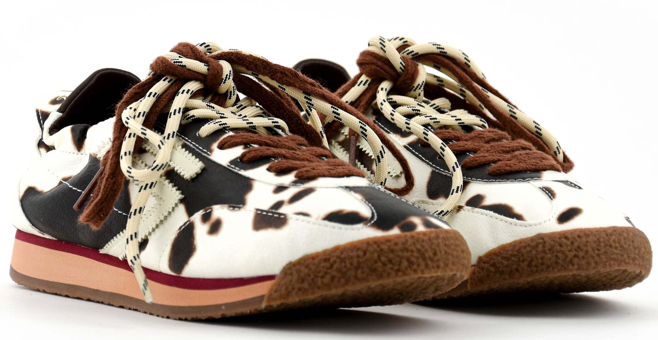 Puraai Panther Sneaker Texan Wit