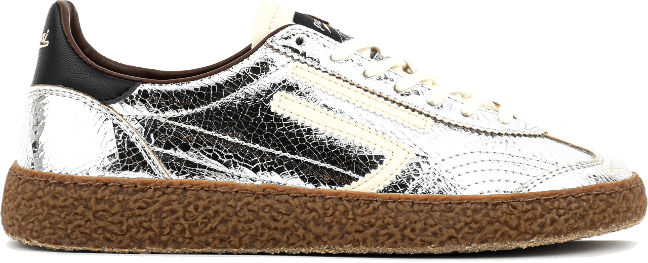 Puraai Xs Sneaker Cracked Zilver