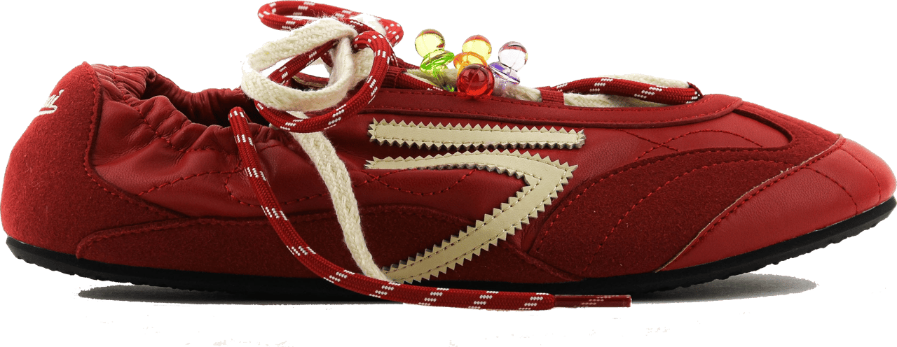 Puraai Lizzard Crimson Line Rood