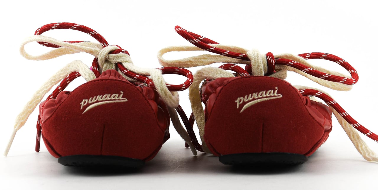 Puraai Lizzard Crimson Line Rood