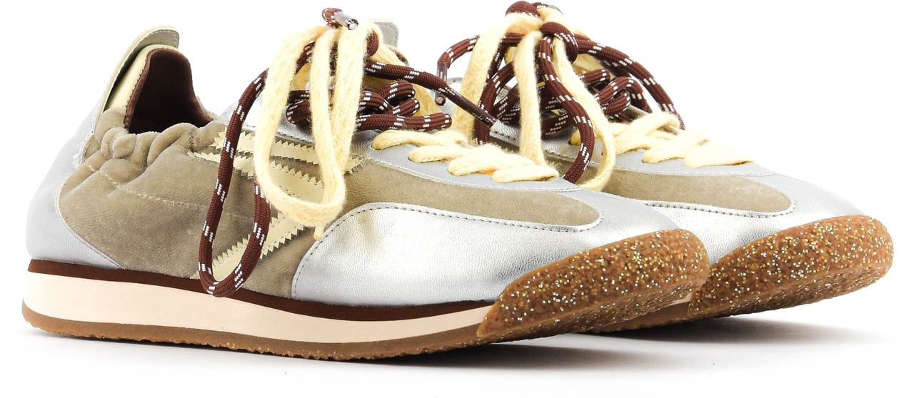Puraai Panther Sneaker Silver Zilver