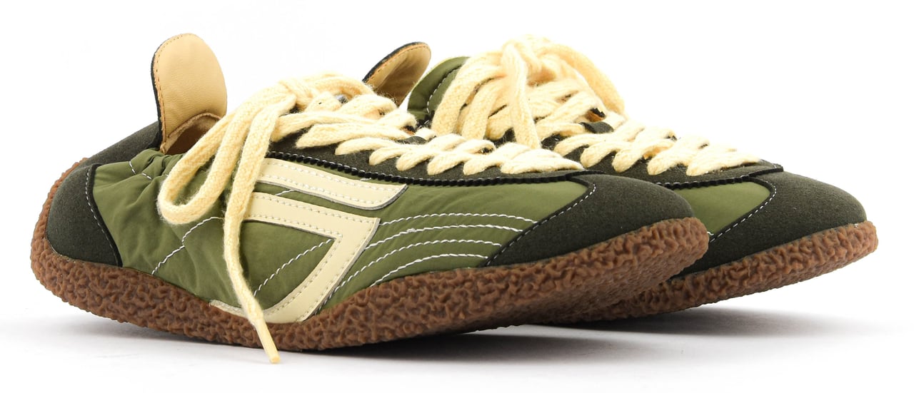 Puraai Corsa Forest Sneaker Groen