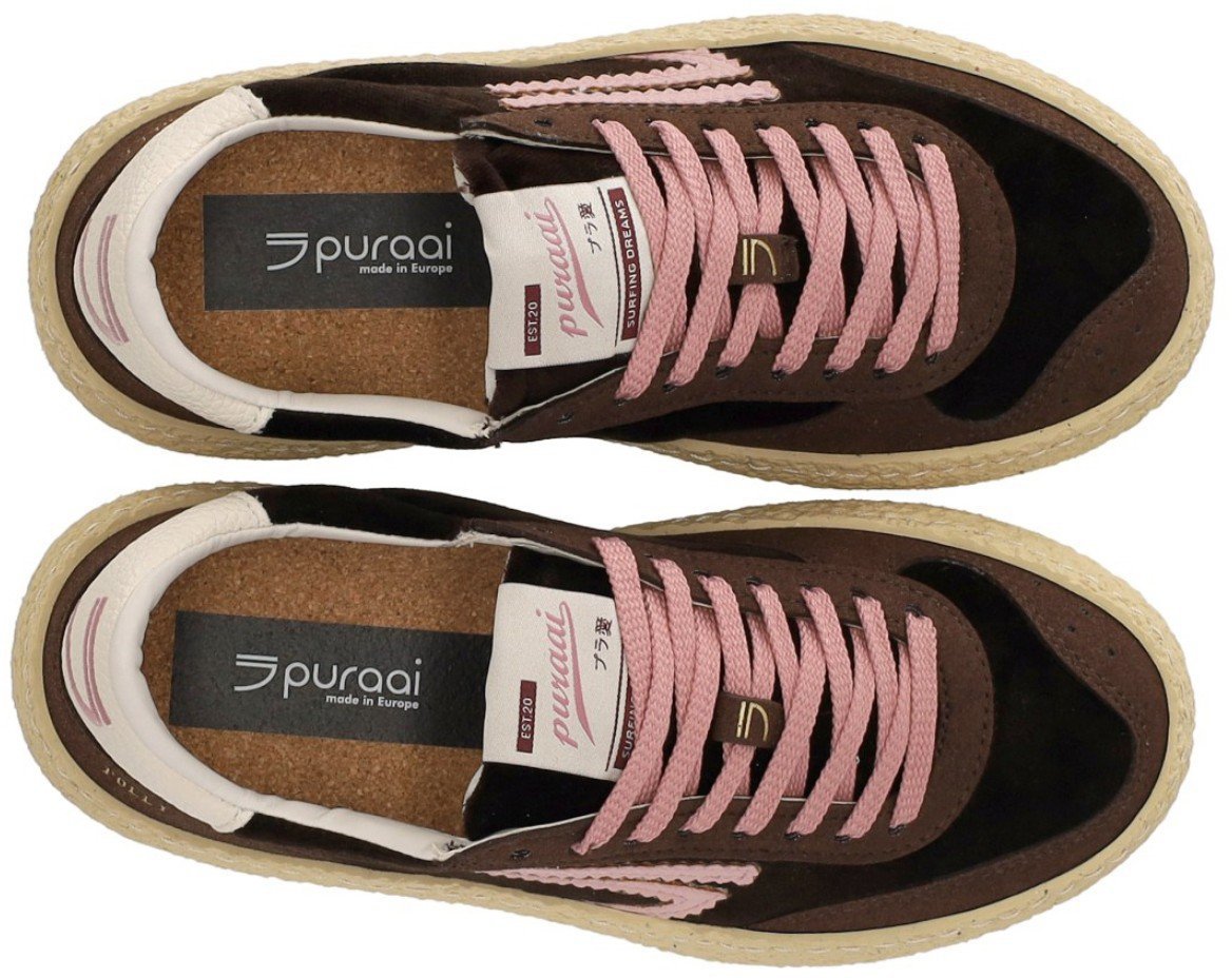 Puraai PURAAI 4.05 POLLY SNEAKER Bruin