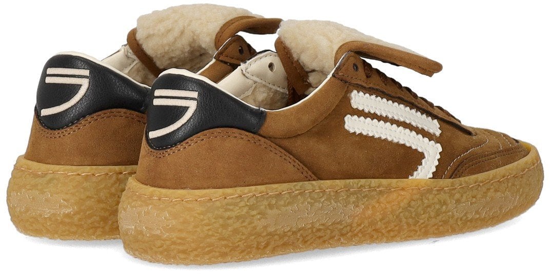 Puraai PURAAI 4.05 POLLY TAB TEDDY SNEAKER Bruin