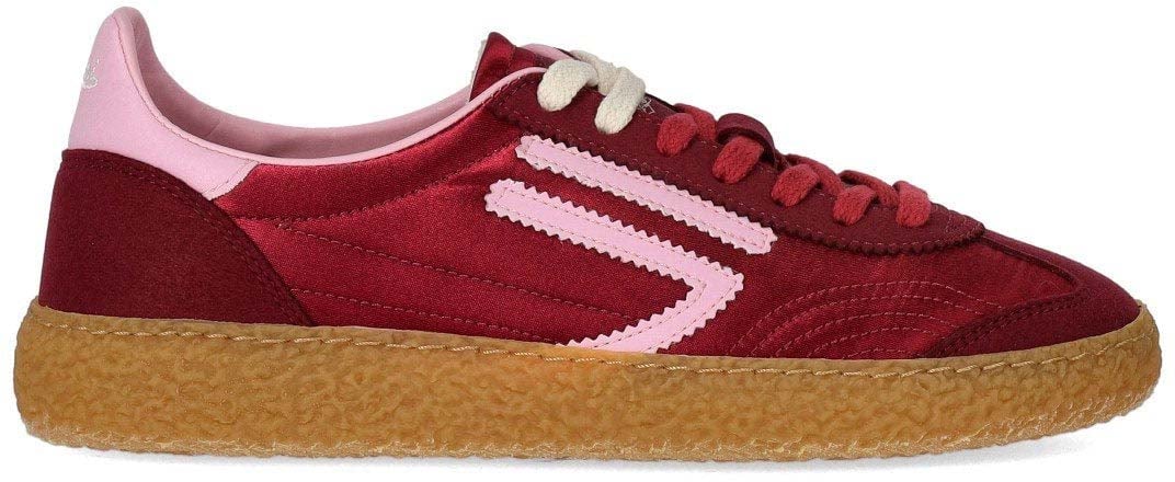 PURAAI 6.01 XS SATIN CHERRY JUICE SNEAKER Roze