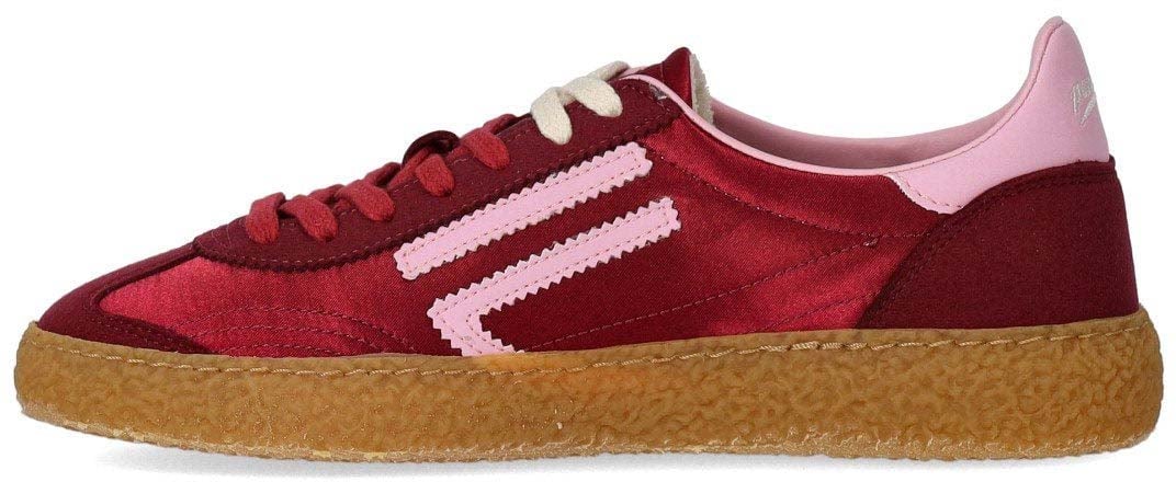 PURAAI 6.01 XS SATIN CHERRY JUICE SNEAKER Roze