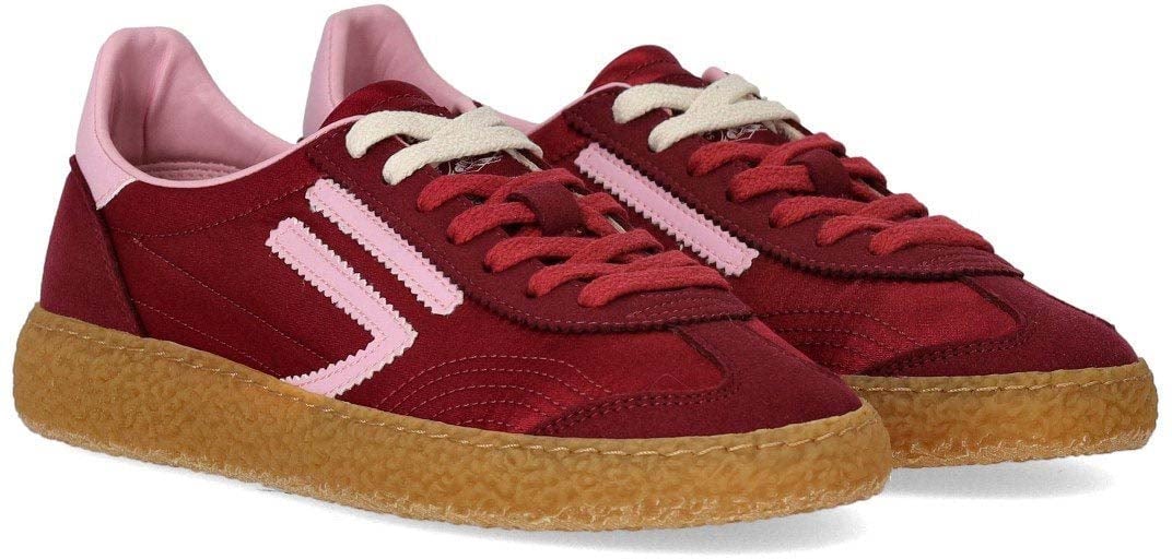 PURAAI 6.01 XS SATIN CHERRY JUICE SNEAKER Roze