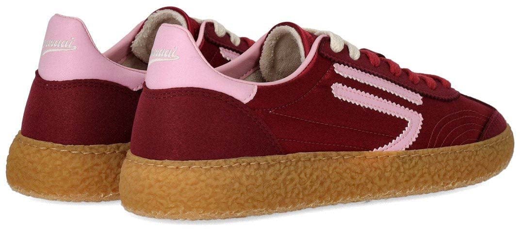 PURAAI 6.01 XS SATIN CHERRY JUICE SNEAKER Roze
