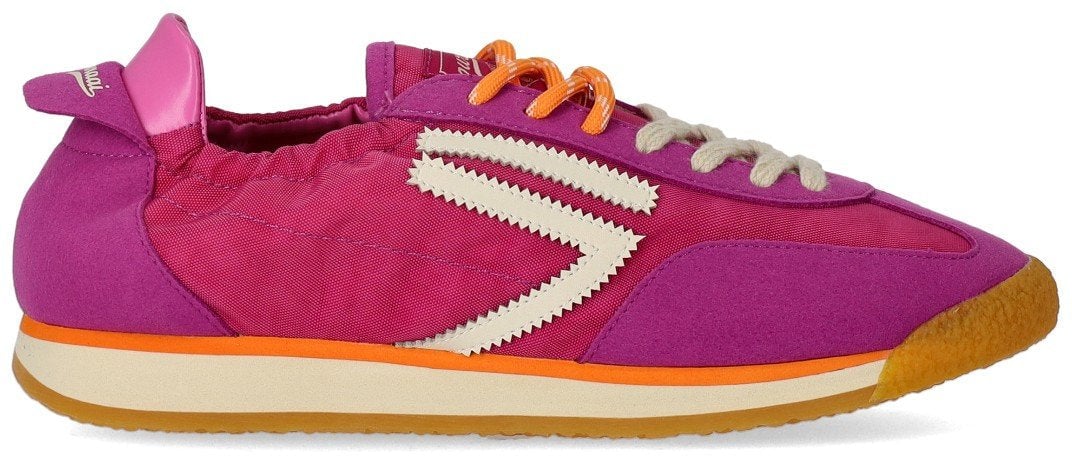 Puraai PURAAI 6.02 PANTHER JAM VINTAGE NYLON SNEAKER Roze
