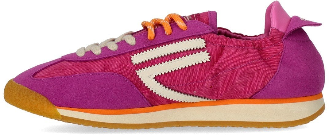 Puraai PURAAI 6.02 PANTHER JAM VINTAGE NYLON SNEAKER Roze