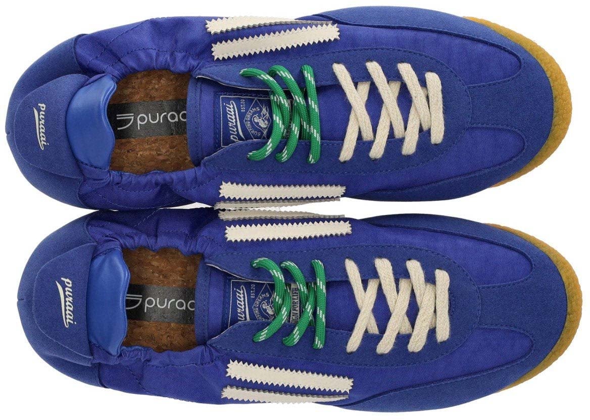 Puraai PURAAI 6.02 PANTHER SAIL VINTAGE NYLON SNEAKER Blauw