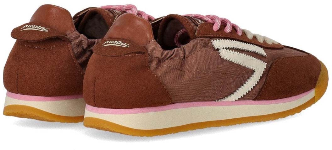 Puraai PURAAI 6.02 PANTHER BROWNIE VINTAGE NYLON SNEAKER Bruin
