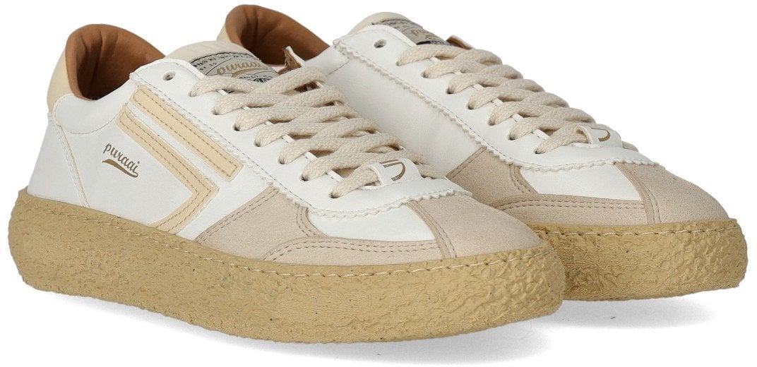 Puraai PURAAI 1.01 VINTAGE COCONUT MILK SNEAKER Wit