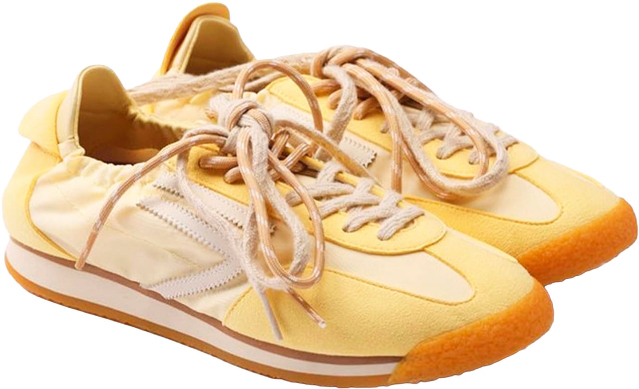 Puraai Sneakers Double Cream Geel