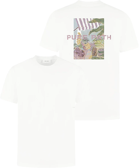 Pure Path Pure Path Loose Fit T-Shirts Beige