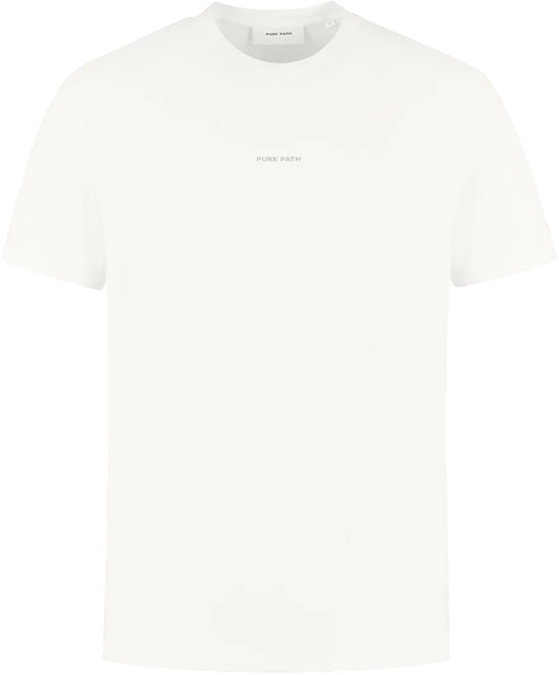 Pure Path Pure Path Loose Fit T-Shirts Beige