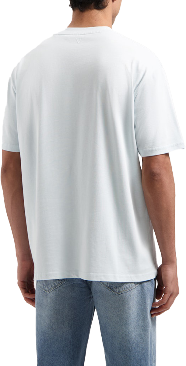 Pure Path Pure Path Loose Fit Crewneck SS T-Shirts Blauw