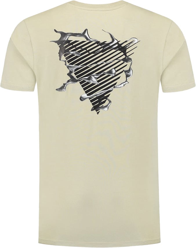 Pure Path Pure Path Regular Fit T-Shirt Crewneck SS Groen