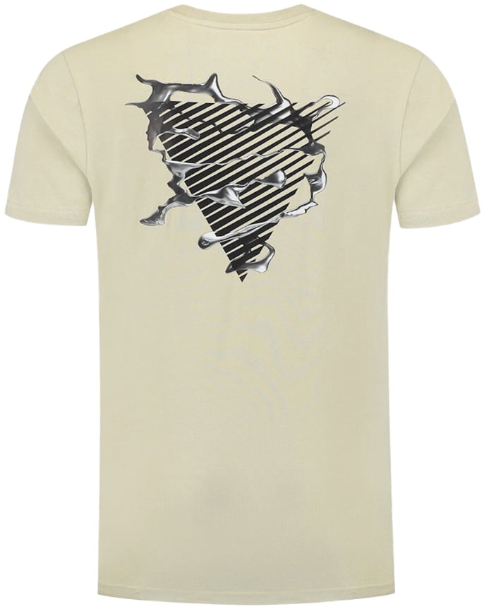 Pure Path Pure Path Regular Fit T-Shirt Crewneck SS Groen