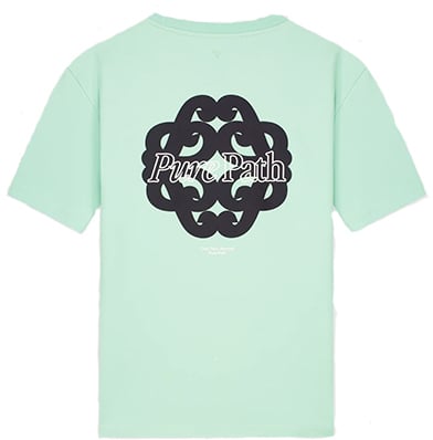 Pure Path Bold Emblem T-Shirt Groen