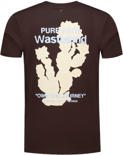 Pure Path Pure Path Desert Wasteland T-Shirt Bruin