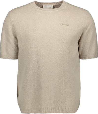 Pure Path Pure Path Towel Soft Boucle Knitted Shirt Beige