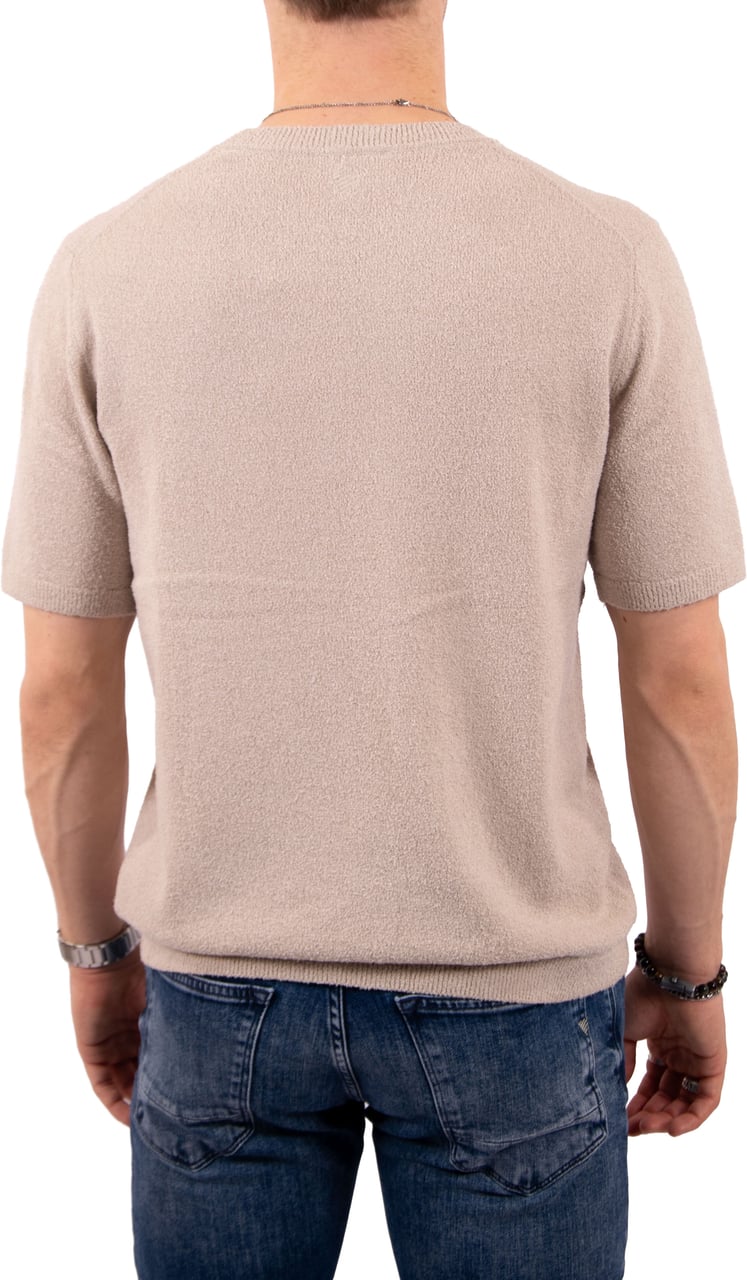 Pure Path Pure Path Towel Soft Boucle Knitted Shirt Beige
