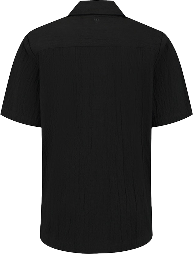 Pure Path Pure Path Overshirt Korte Mouw Zwart