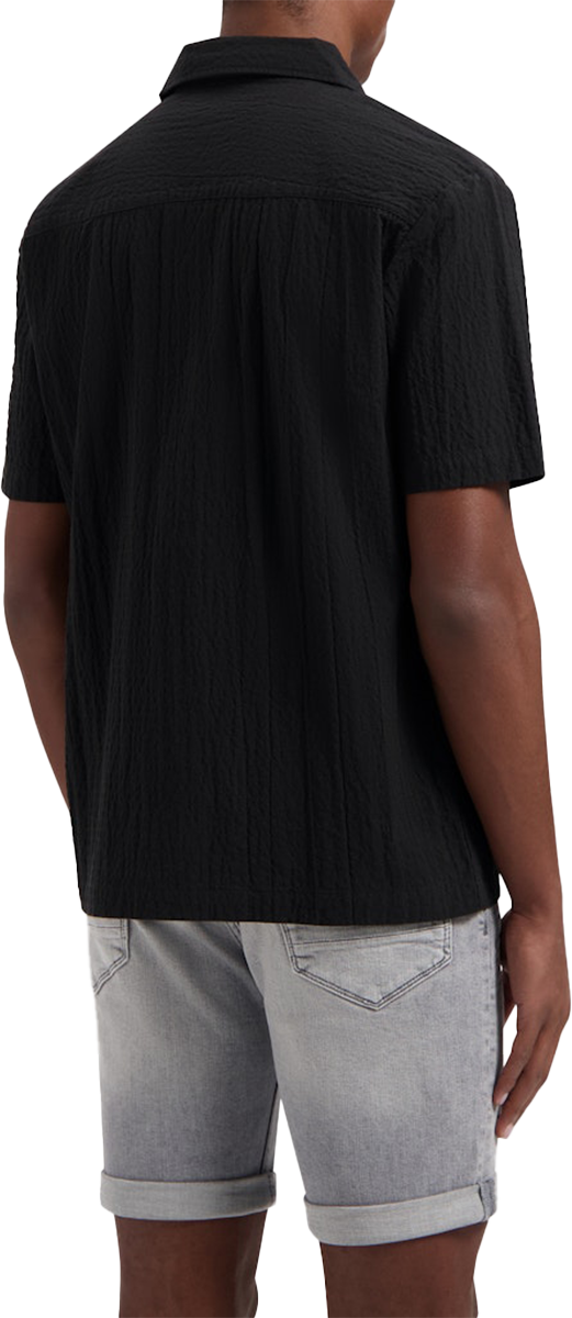 Pure Path Pure Path Overshirt Korte Mouw Zwart