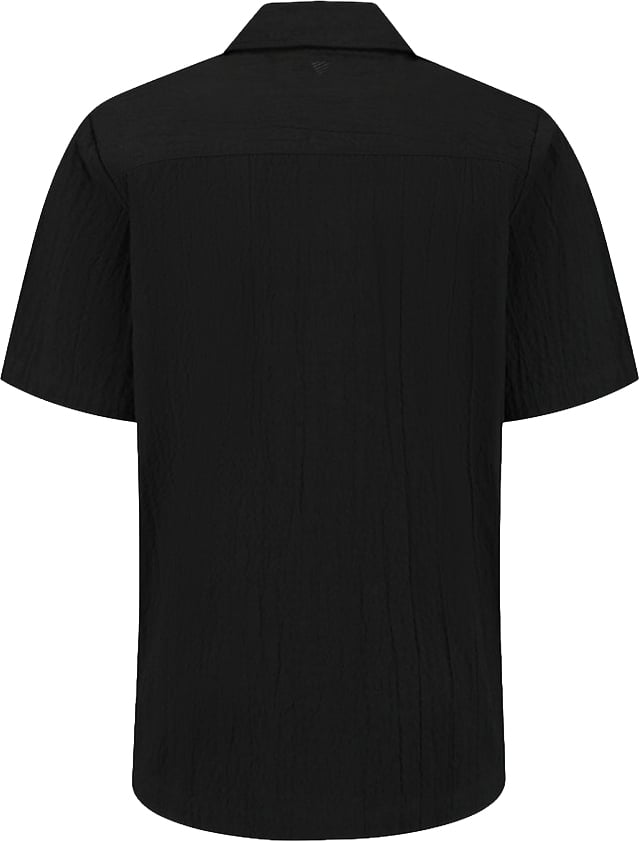 Pure Path Overshirt Korte Mouw Zwart