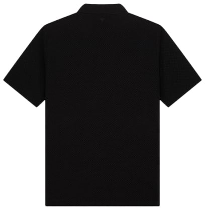 Pure Path Honeycomd Shortsleeved Shirt Zwart
