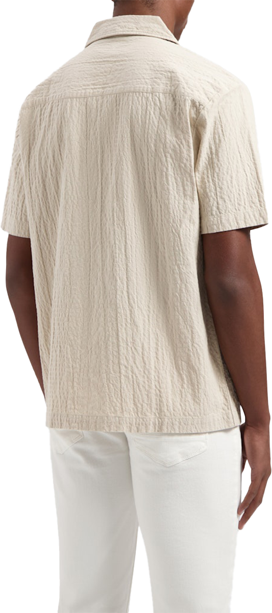 Pure Path Pure Path Overshirt Korte Mouw Beige