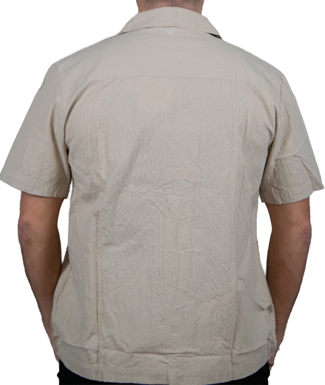 Pure Path Overshirt Korte Mouw Beige